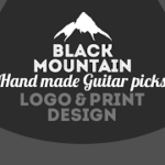 Black Mountain Hand made Guitar picks